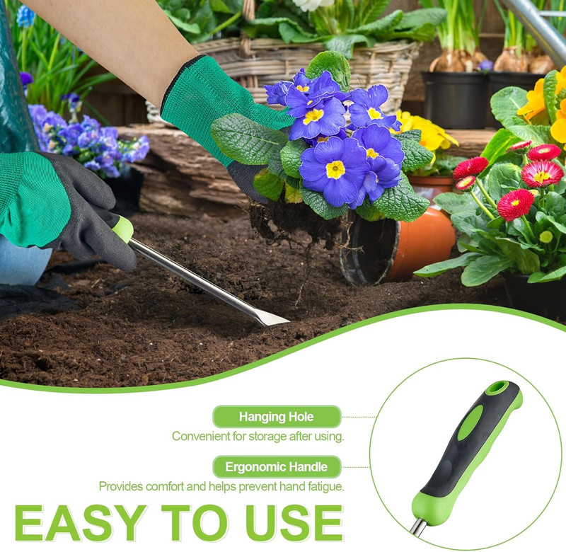Weed Puller Tool, Stand up Dandelion Weeder with Long Handle, Heavy Duty Stainle gallery