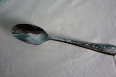 Oneida Etta Entertain 365 Teaspoons Set of 4 Stainless Steel 18/0 Hammered New
