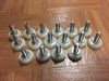 Furniture Screw On Threaded 5/16 -18 -1 inch long Metal Rod Leveling ... 16 pc. gallery