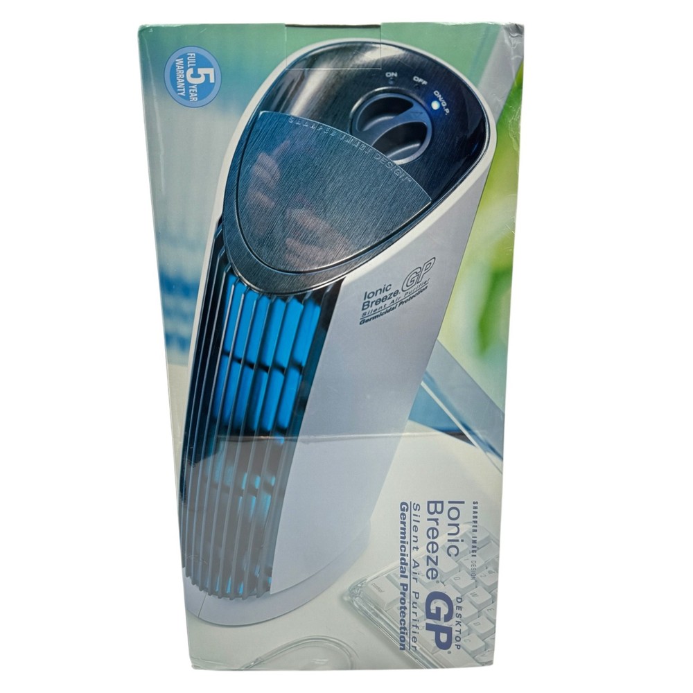 Sharper Image Ionic Breeze GP S1720 SNX Silent Desktop Air Purifier NIB