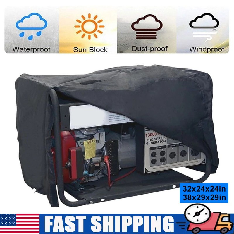 Generator Cover Outdoor Generator protective cover 2 Size 600D Oxford Cloth US gallery