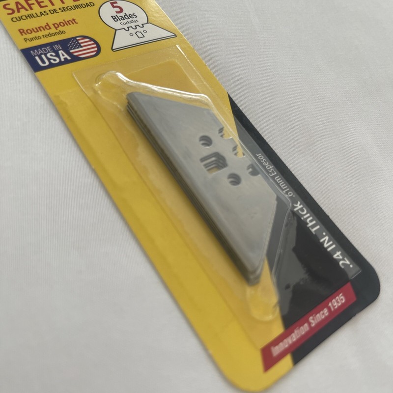 Blade,Utility Rounded Point by ALLWAY TOOLS, INC / 5 Blades in Sealed Pack gallery