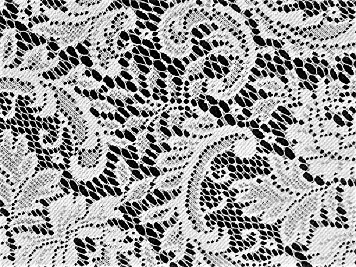 Rose Garden White Lace Tablecloth 90" Round Diningroom Wedding Anniversary. gallery