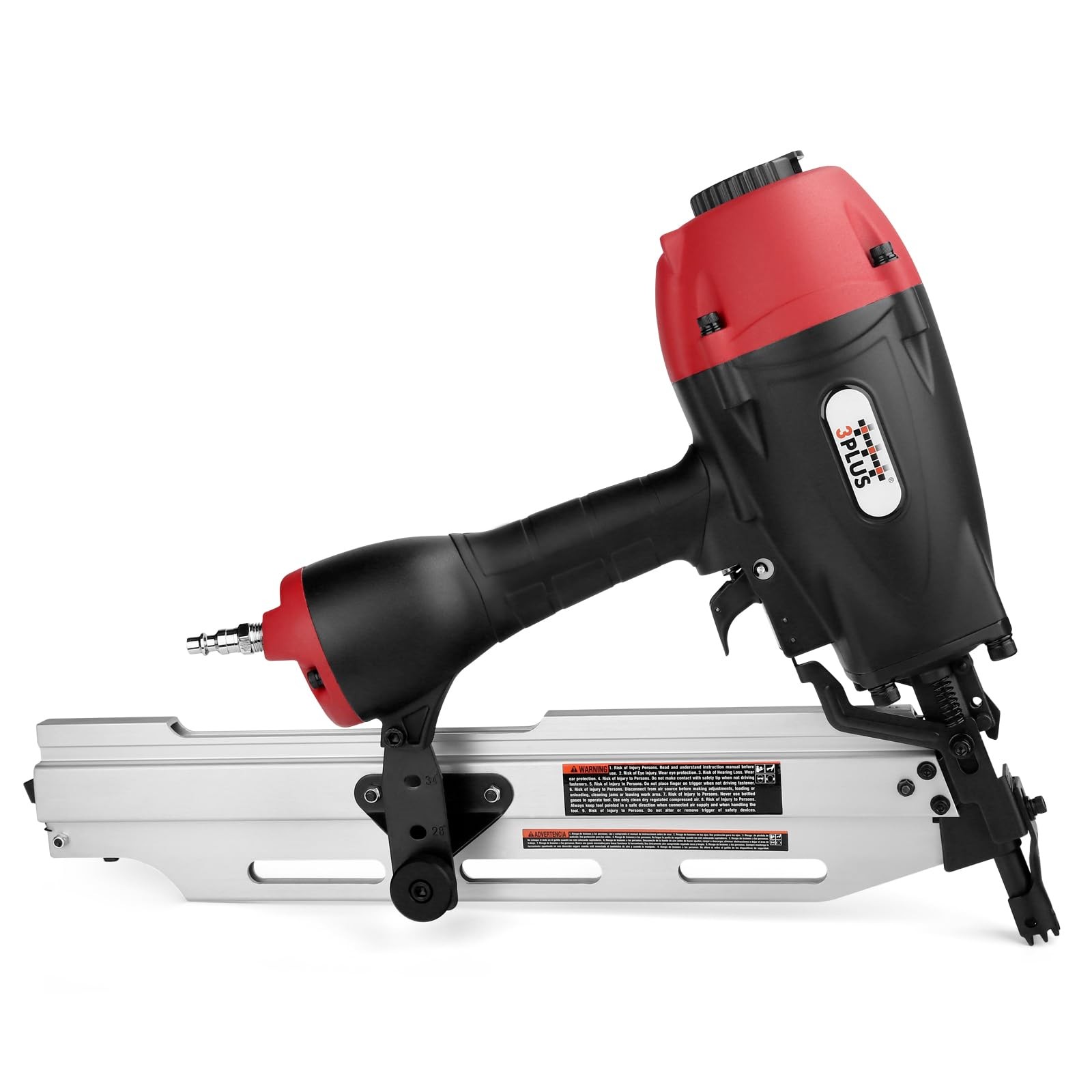 3Plus Hfn90Sp 3-In-1 Air Framing Nailer Adjustable Magazine For 21/28/34 Degree gallery