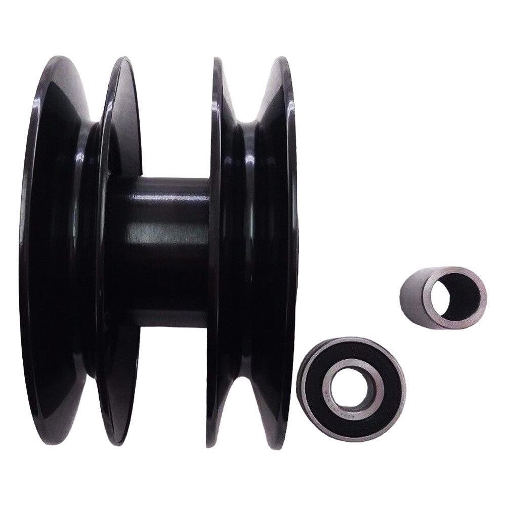 756-1202 FITS CUB FITS MTD DOUBLE PULLEY ASSEMBLY WITH BEARINGS 44-103 956-1202 gallery