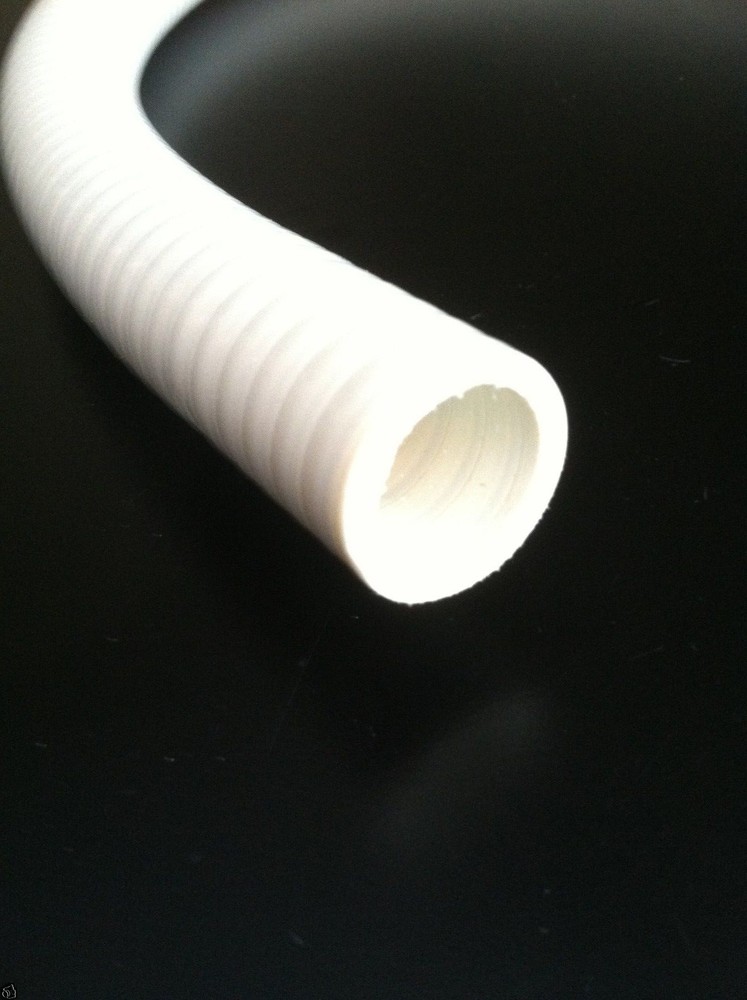 3/4" Diameter Pool and Spa Flex Hose (1'-20' foot length) Flexible PVC White