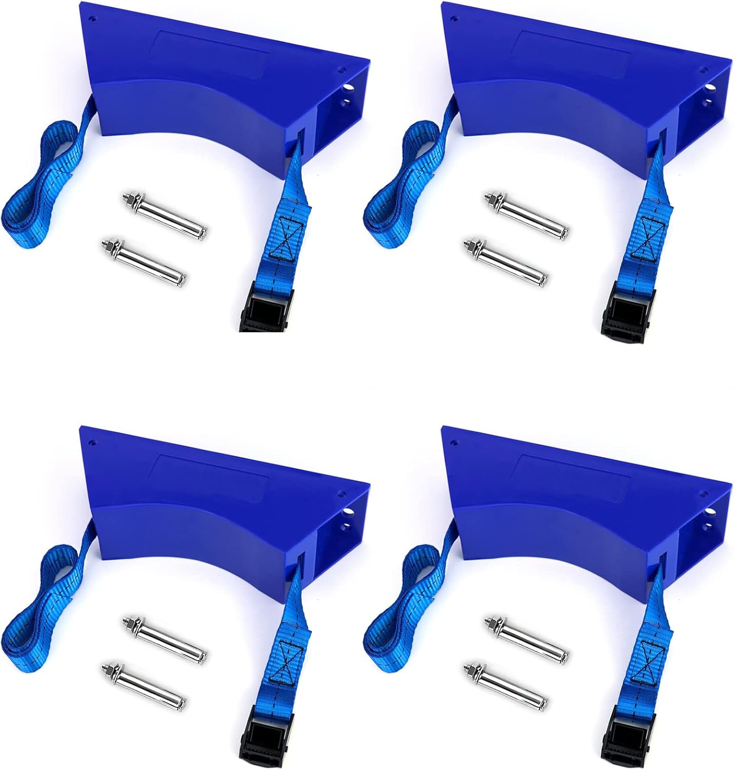 4 Pack Cylinder Wall Mount Bracket 4-12in Tank Holder Strap for Gas Bottles Labs gallery