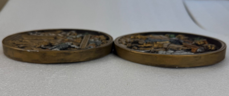 Marcus Designs The Courtship & The Castle of Love-Clay 3D Medieval Plaques gallery
