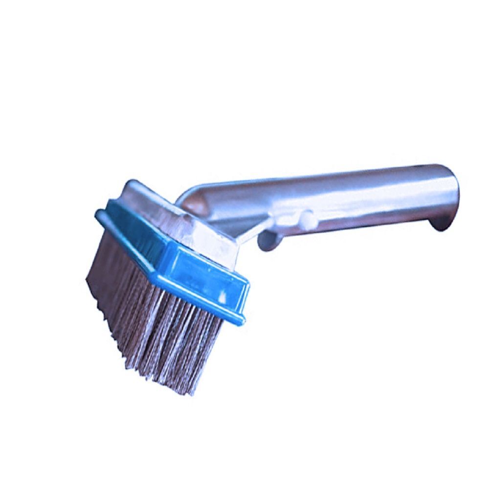 Pooline 5" Stainless Steel Pool Brush with Aluminum Back and Handle 11020 gallery