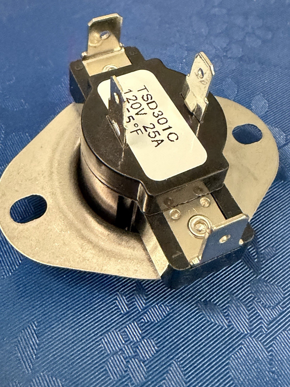 TSD301C Thermal Limit Switch Thermostat 155°F 120V 25A New gallery