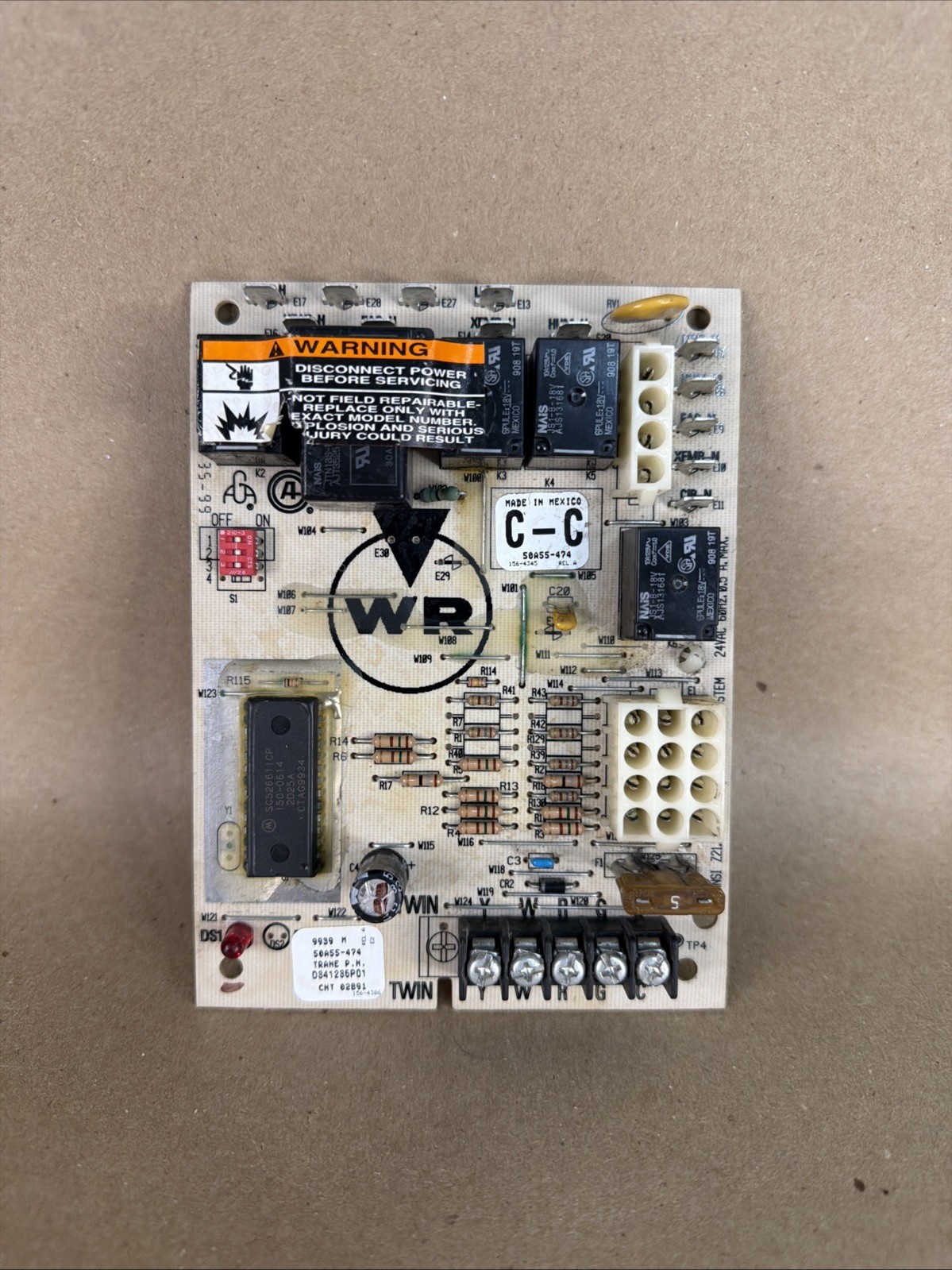 TESTED🔥 Furnace Control Circuit Board 50A55-474 D341235P01 White-Rodgers (C1) gallery