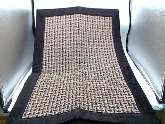 Metroweave Brown Placemats Woven Design 18" L X 12" W gallery