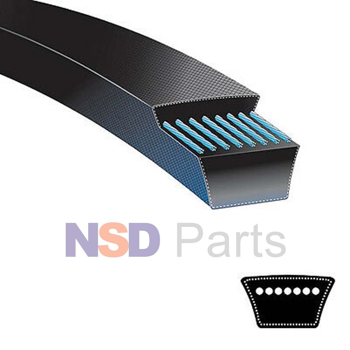 New A64 V Belt Compatible With Cub Cadet 754-3050 & 954-3050 (1/2" x 66") 4L660 gallery