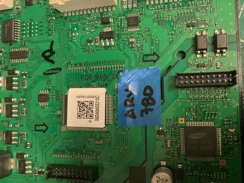 Samsung DA94-05310C Refrigerator Assembly Main Control Board AZ207628 | ARV780 gallery
