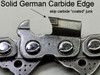 *SOLID CARBIDE* Chainsaw Chain 14" & 16" Fits Husqvarna 240 120i 120 Mark II gallery