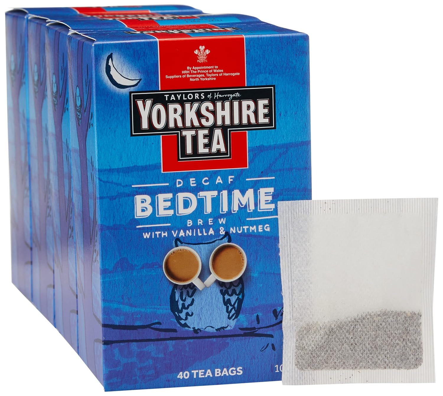 Yorkshire Tea Bedtime Brew Tea Bags, Pack of 4 (Total of 160 Tea Bags) gallery