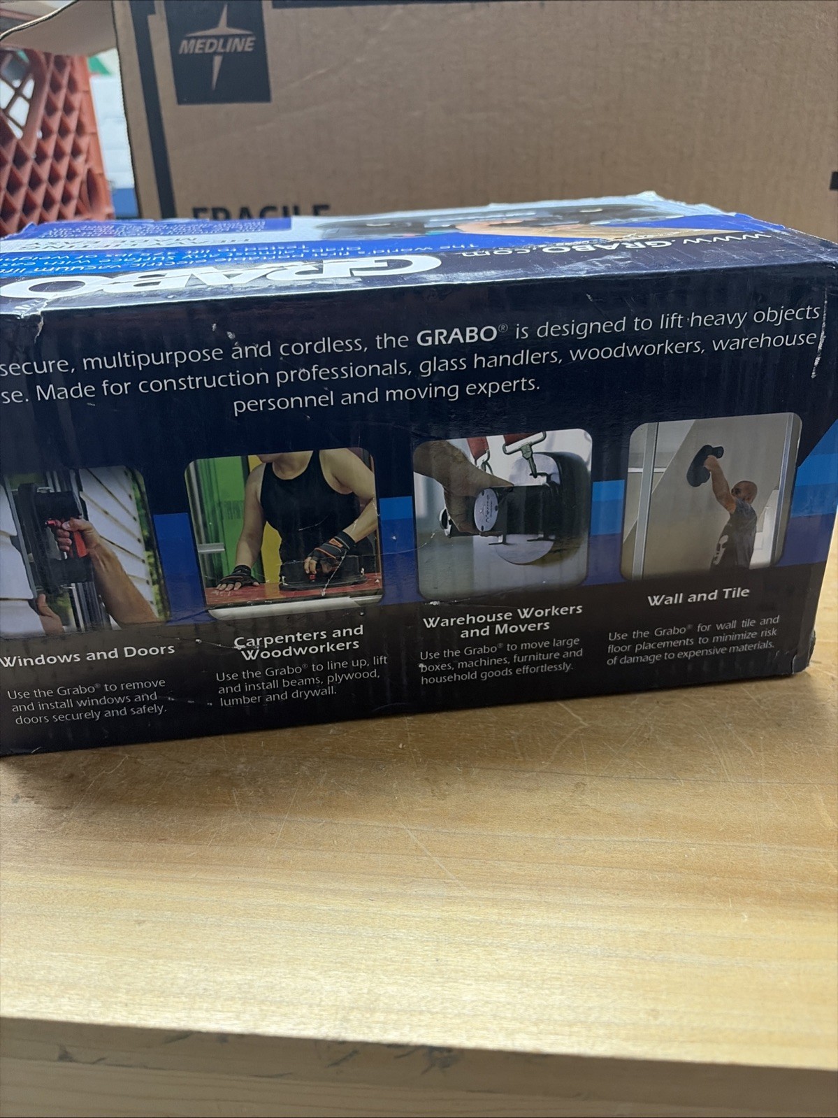 Nemo GRABO NG-V01-108425 Portable Electric Vacuum Lifter 375 Lbs Cheapest Price! gallery
