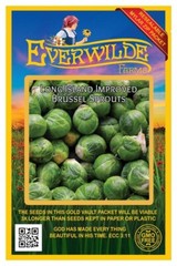 1 Oz Long Island Improved Brussels Sprouts Seeds – Everwilde Farms Mylar Packet