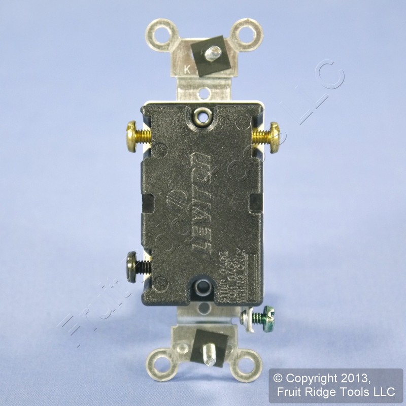 Leviton CS320-2 Brown 3-Way 20A Commercial Toggle Wall Light Switch Boxed gallery