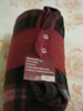 Fleece Throw Blanket ~ Red + Black - 53 x 77 Inches gallery