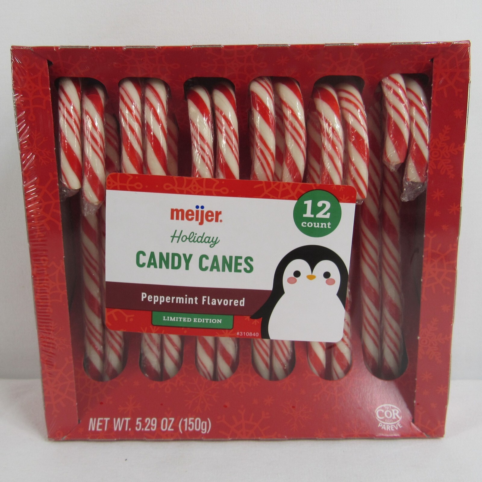 Peppermint Candy Canes Pack of 12 Red & White Meijer Holiday Christmas Sept 2026 gallery