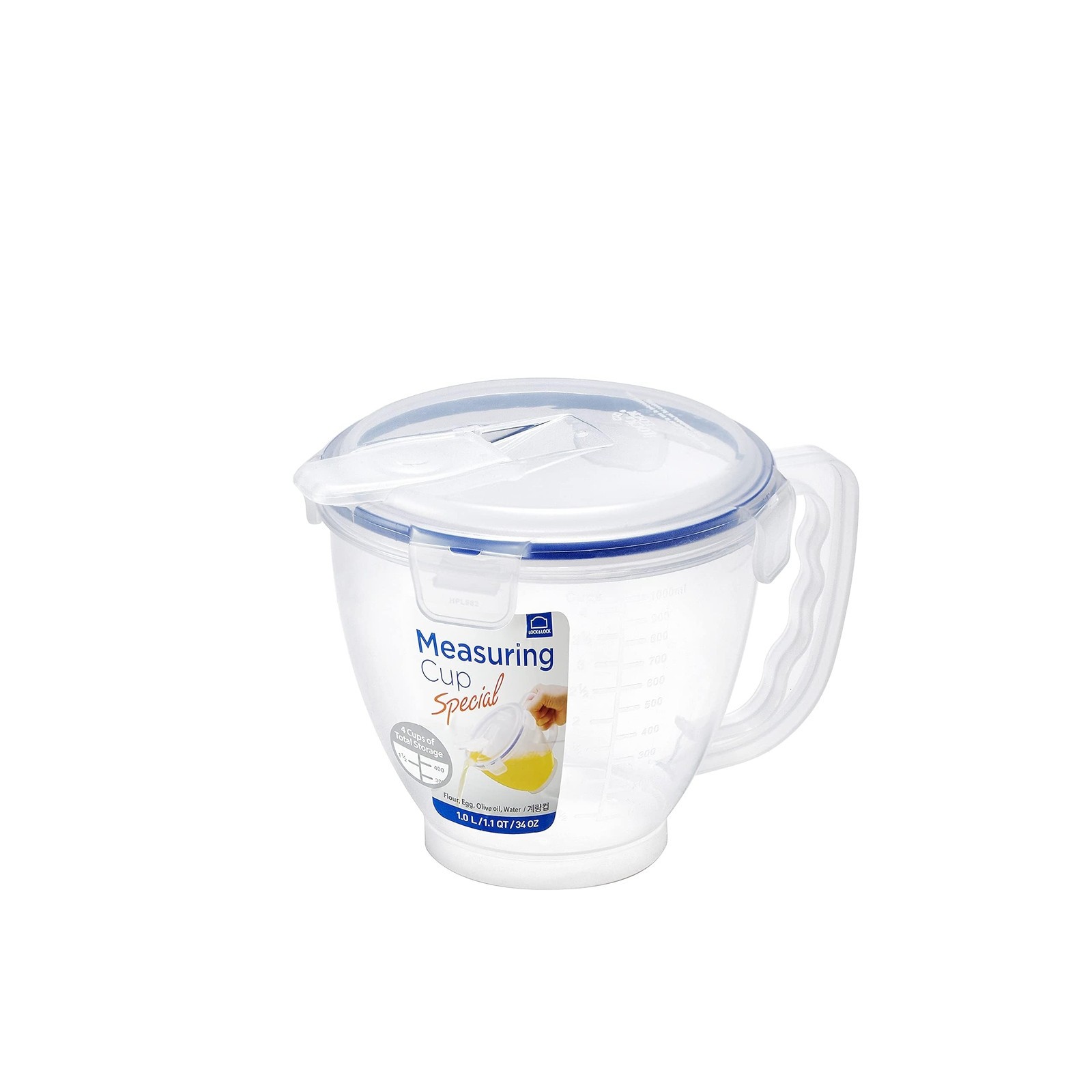 Easy Essentials Measuring Bowl With Handle 34oz / 4.2cup / 1Liter gallery