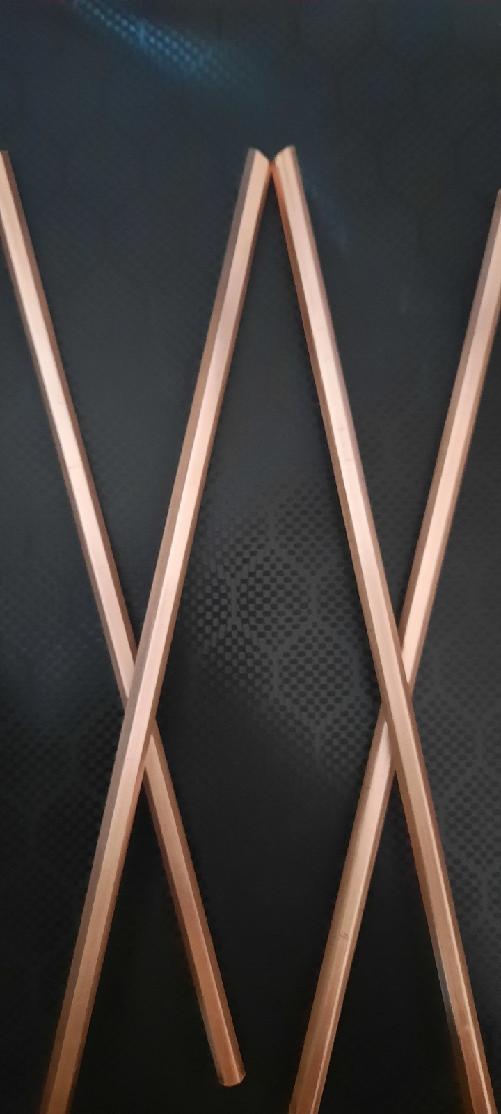 4 Pure Copper Straws Exclusively made by Our Own Machinery ToHexagon Made InUSA gallery
