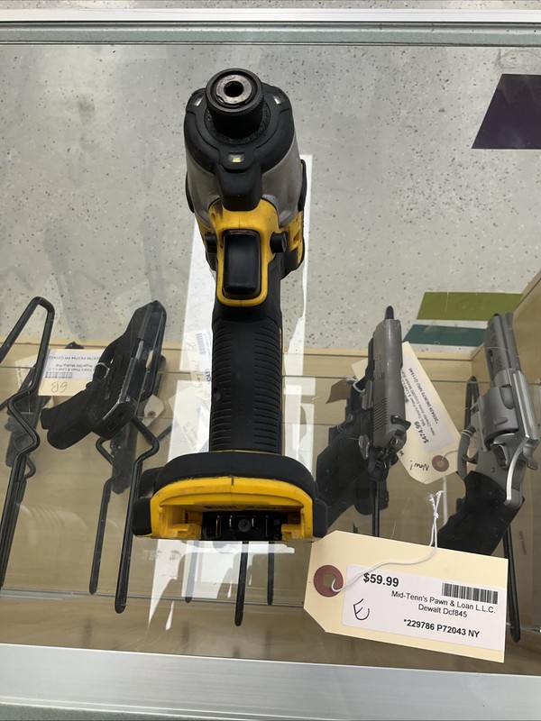 DEWALT DCF887B 20V Impact Driver - Black/Yellow (Body Only) 229786 gallery
