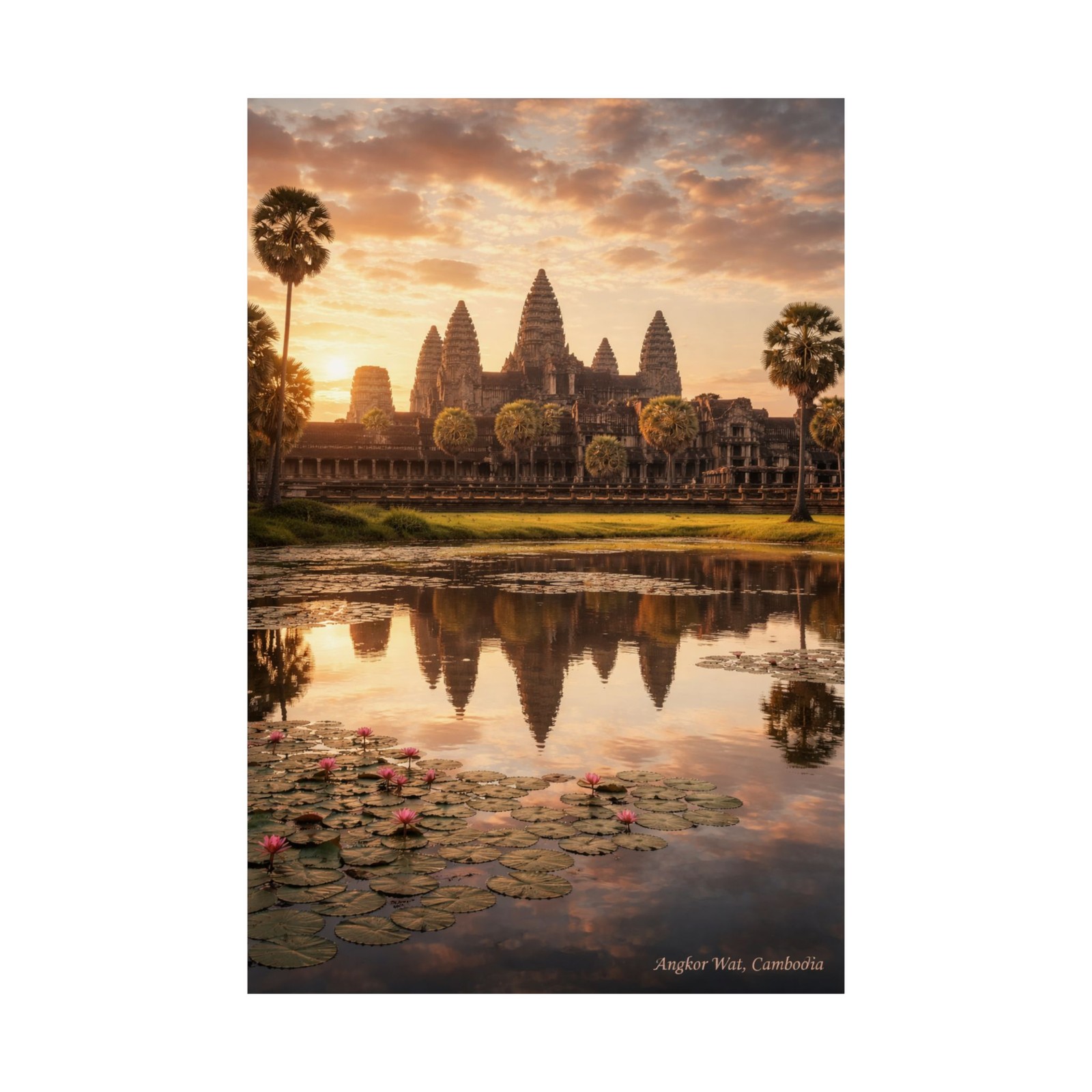 Angkor Wat Poster | Cambodia Temple, Travel Souvenir gallery