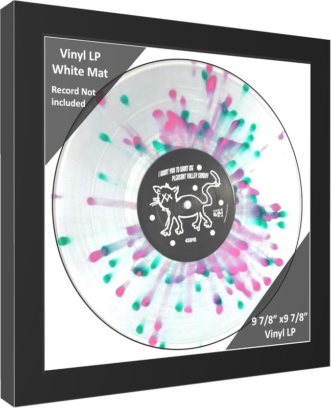 Creative Picture Frames 10" Manhattan Black LP Cover Record Frame Displays 9 7/8 gallery