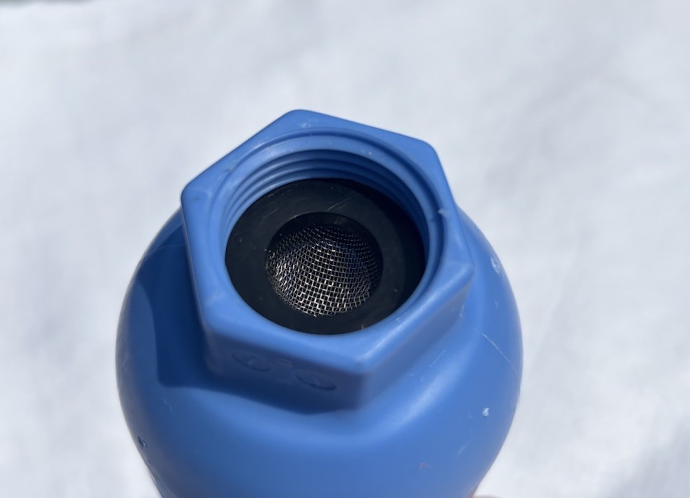 Camco Tastepure RV Water Filter, New & Advanced RV Inline Water Filter with Flex gallery
