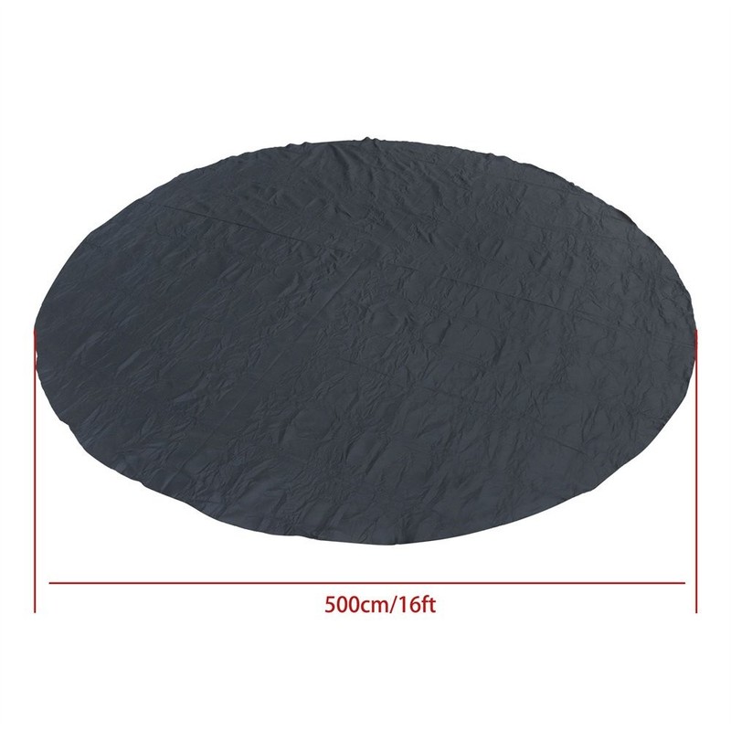 16 FT Black Thicker Pool Liner Pad For Ground Swimming Pools Extends Liner Life gallery