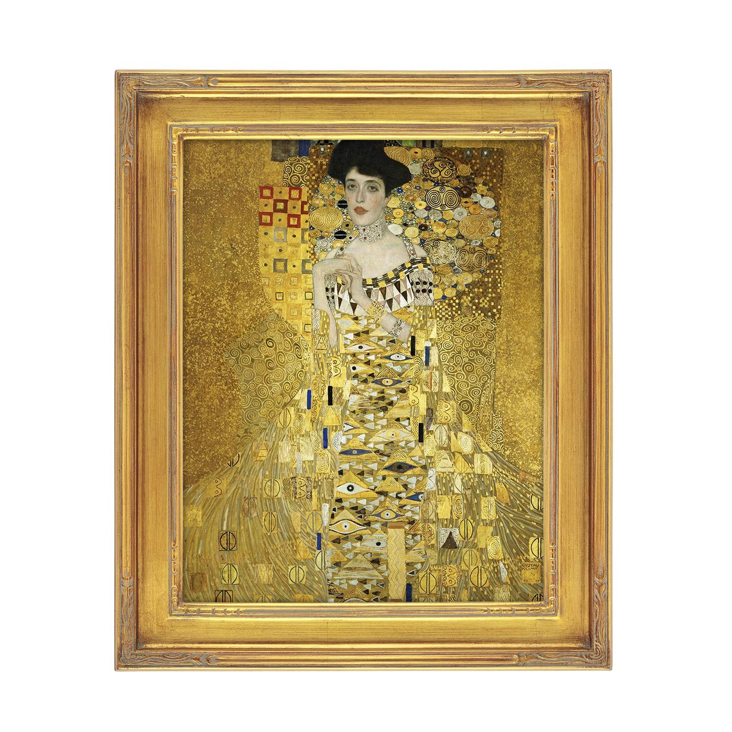 Creative Mark Museum Collection Nouveau Frames, Gold 8x10 - Hand-Finished gallery