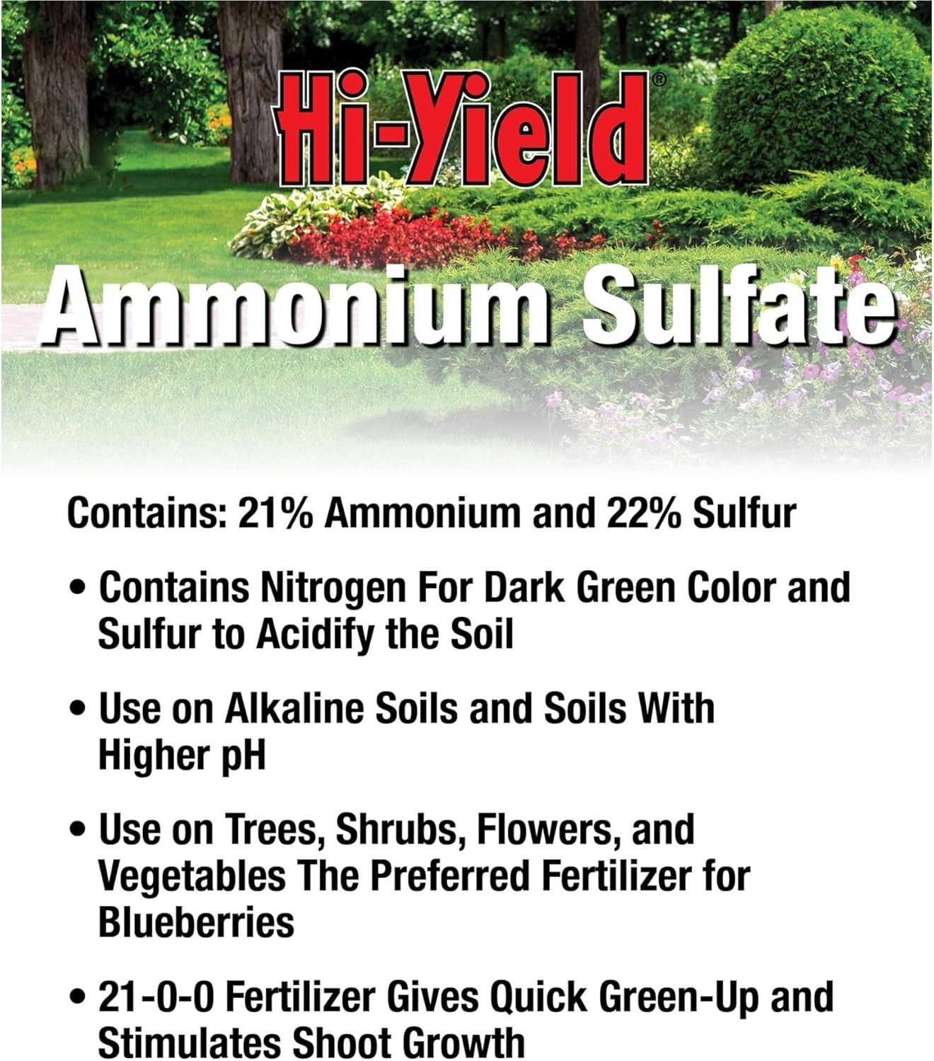 Versatile 3.25 Lbs Ammonium Sulfate for Rapid Growth of Shrubs and Veggies gallery