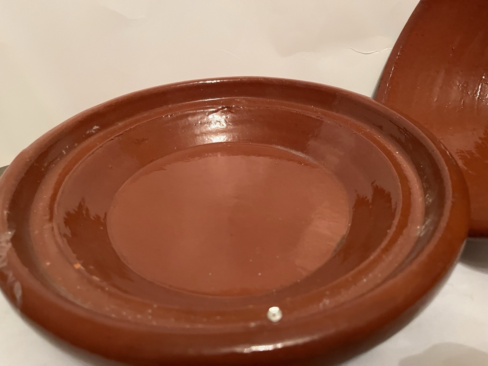 Terracotta Clay Moroccan Cooking Tagine New 9” Verge Culture with Ras el Hanout gallery