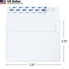 ValBox 5x7 Envelopes for Invitation 100 Qty A7 (5.25 x 7.25 Inches), White gallery