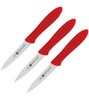 3 PACK Henckels Zwilling Kitchen Knife 4" Stainless Steel Blade Plastic Handle gallery