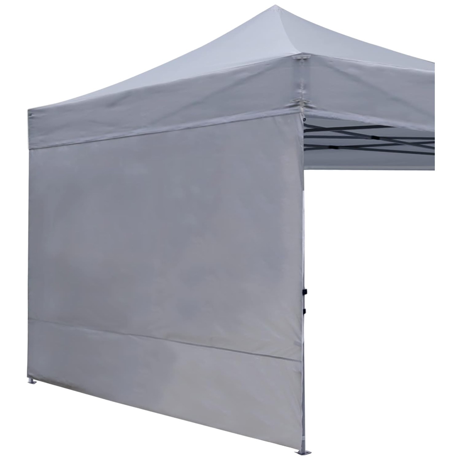 Waterproof Gray Canopy Sidewall, 10x10 FT gallery
