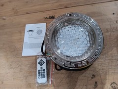 10″ Pool Light With remote and 100′ Cord