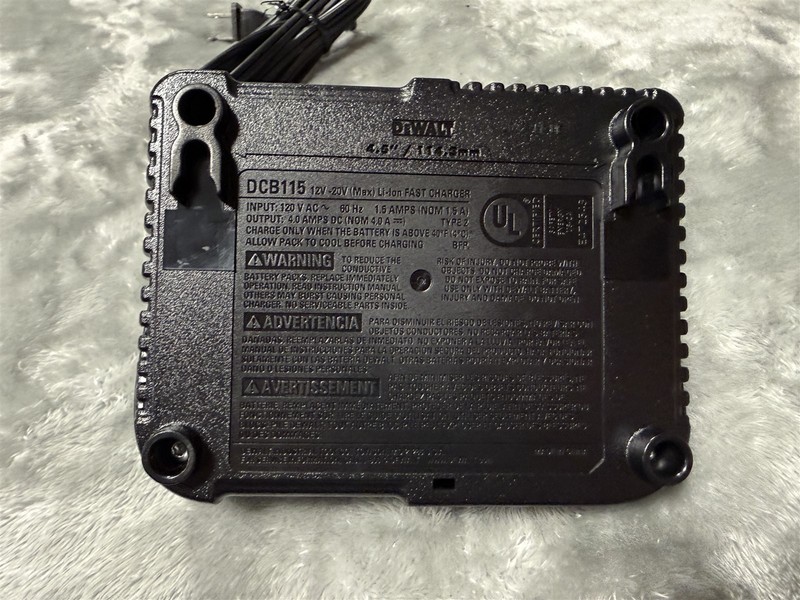 DEWALT DCB115 LITHIUM ION BATTERY CHARGER gallery