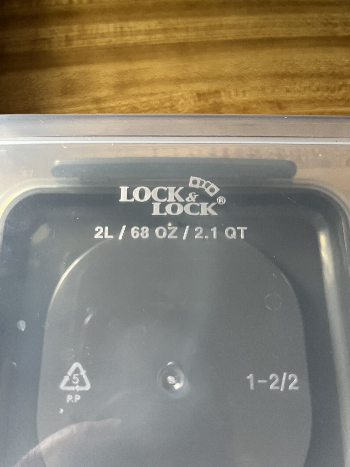 Lock N Lock Set of 4 Nestable Containers, Steel Gray, NEW gallery
