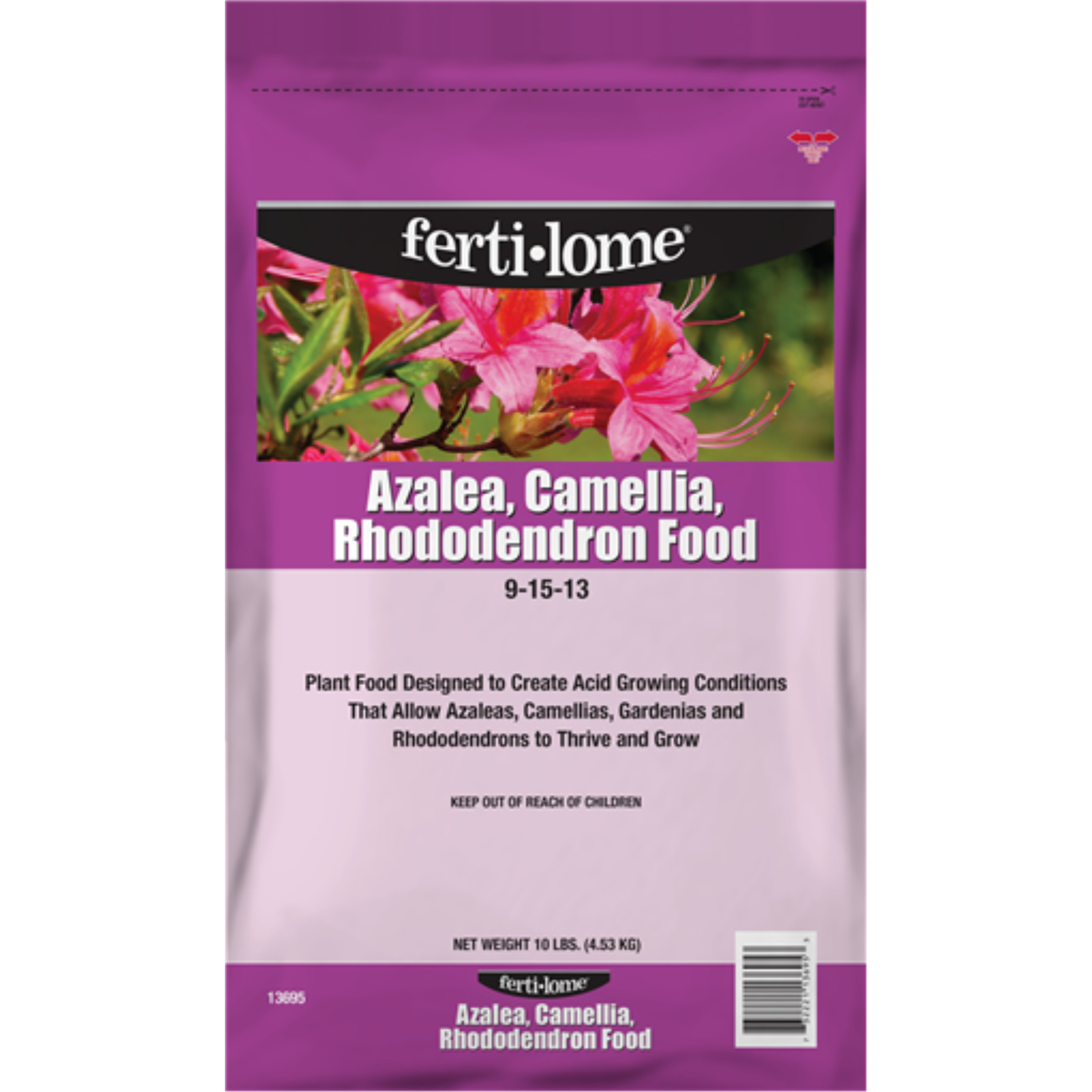 Fertilome Azalea, Camellia, Rhododendron Food, 9-15-13, 10lbs gallery