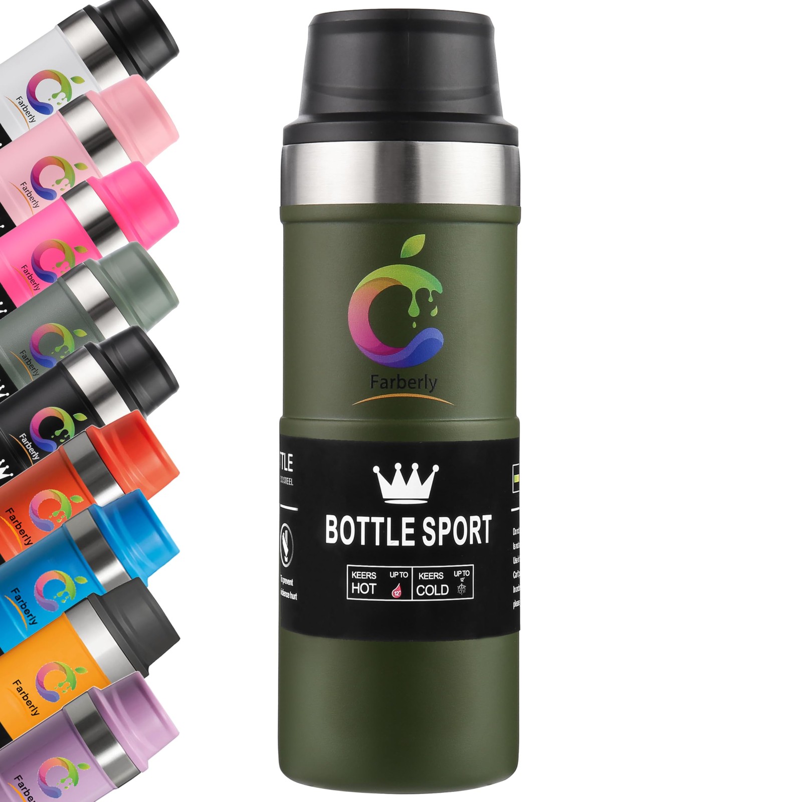 Stainle Trigger Action Travel Mug Stainle Cup 17oz Water Bottle Thermal cup T... gallery