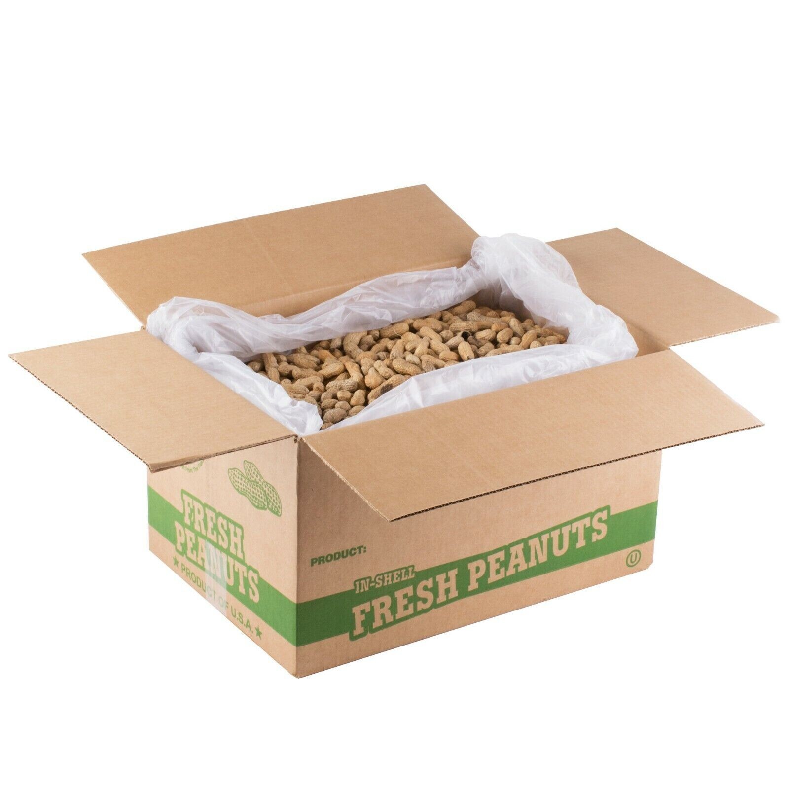 Roasted Unsalted In-Shell Peanuts Hampton Farms Bulk Supply Gluten Free 25-Lbs gallery
