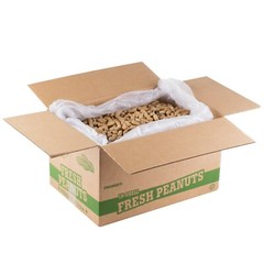 Roasted Unsalted In-Shell Peanuts Hampton Farms Bulk Supply Gluten Free 25-Lbs