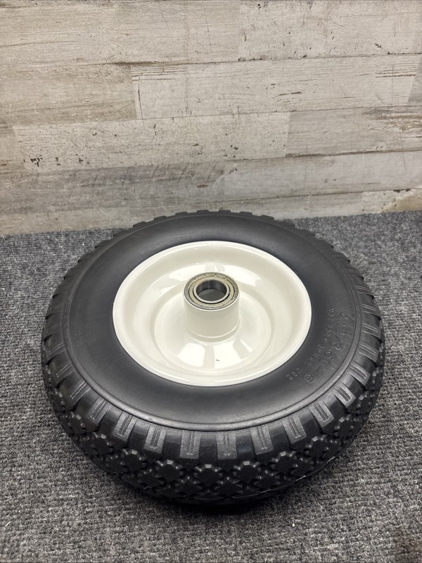 MaxxHaul 51067 12" Flat Free Solid Polyurethane All-Purpose Replacement Tire gallery