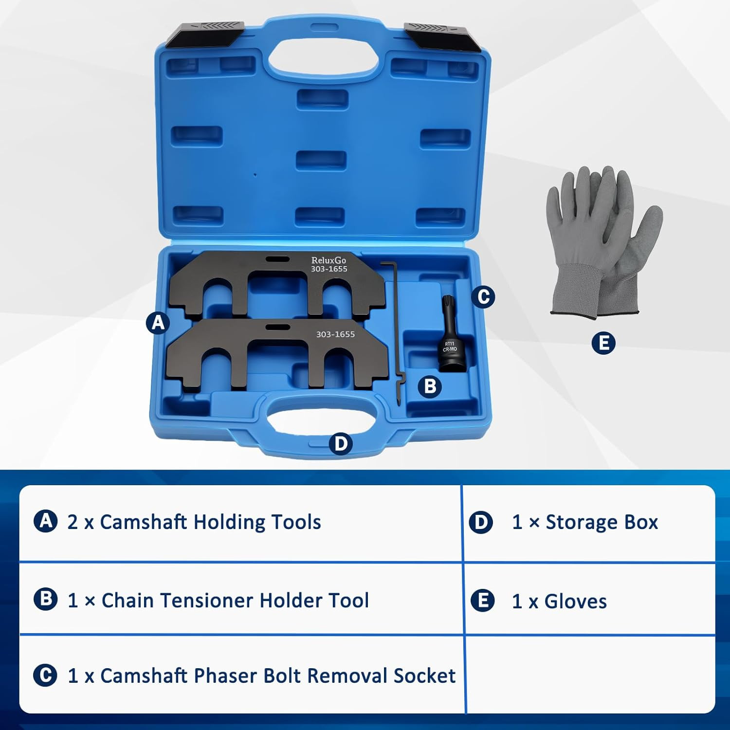 Camshaft Holding Tool Kit, Compatible with Ford 3.5L Ecoboost Upgraded GT F-150 gallery