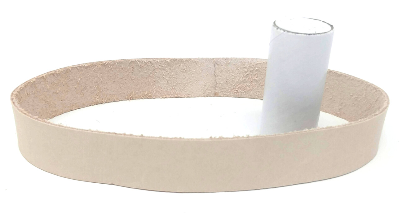 1X18 Assorted Belt Kit w/ Super Strop Leather Honing Belt Buffing Compound Incl. gallery