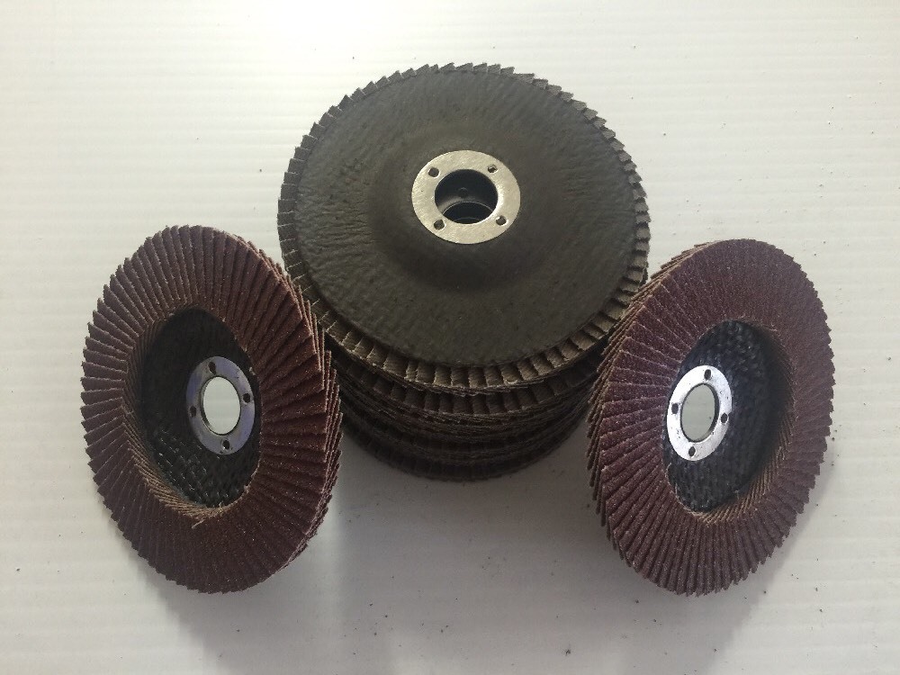 10x 4 " 60 Grit Flap Sanding Grinding Discs 4" 5/8" Angle Grinder Wheels gallery