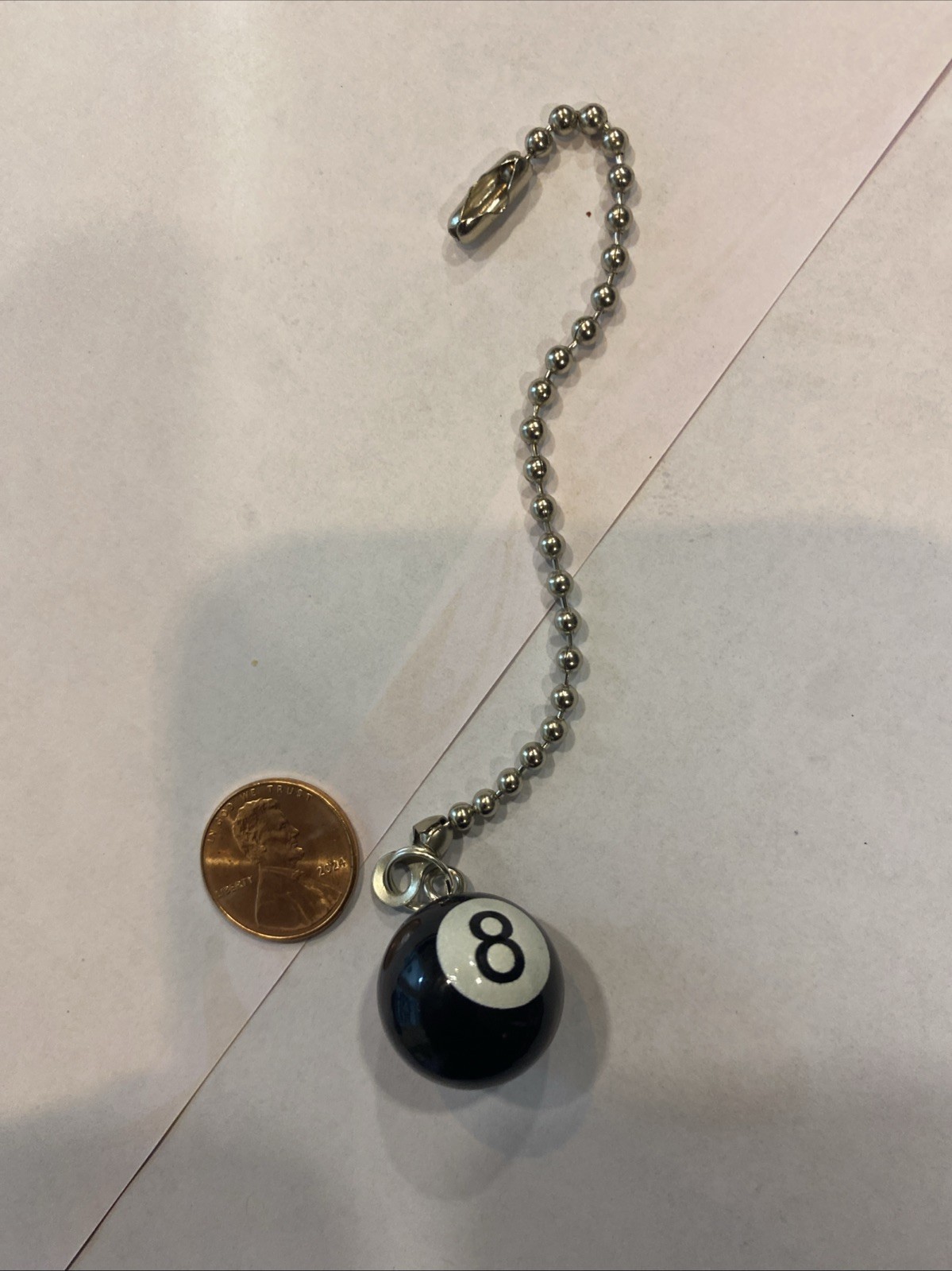Vintage Pool Ball Billiards 9 Ball Fan Pull. Pool Light Pull Brand New gallery